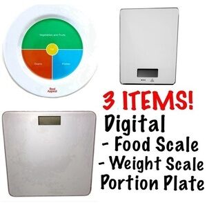 Real Appeal Electronic Food and Weight Scale Set!
